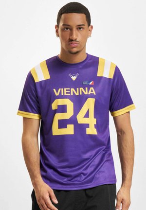 DEF - T-shirt imprimé - violet
