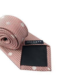 Hackett London CHELSEA DOT - Corbata - summer pink