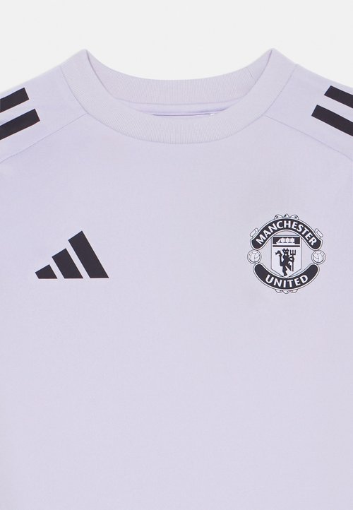 adidas MANCHESTER UNITED COMPETITION TRAINING KIDS UNISEX - Camiseta de fútbol - purple tint/aurora black — photo 4