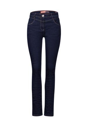 Slim fit jeans - mottled dark blue