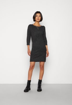 Vero Moda Knitted VMDOFFY Short - Robe pull - black