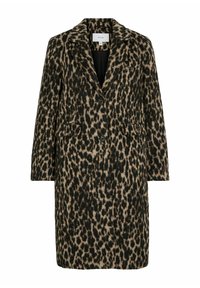 VISIMBA ANIMALPRINT - Manteau classique - black beauty