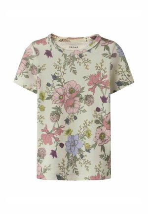 BLUMEN - T-shirt imprimé - summer sand