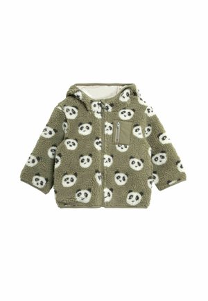 PANDA BORG REGULAR FIT - Fleecejacke - stone panda