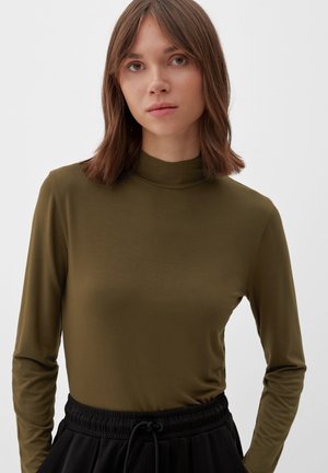 s.Oliver STRETCH - Langarmshirt - olivgrün