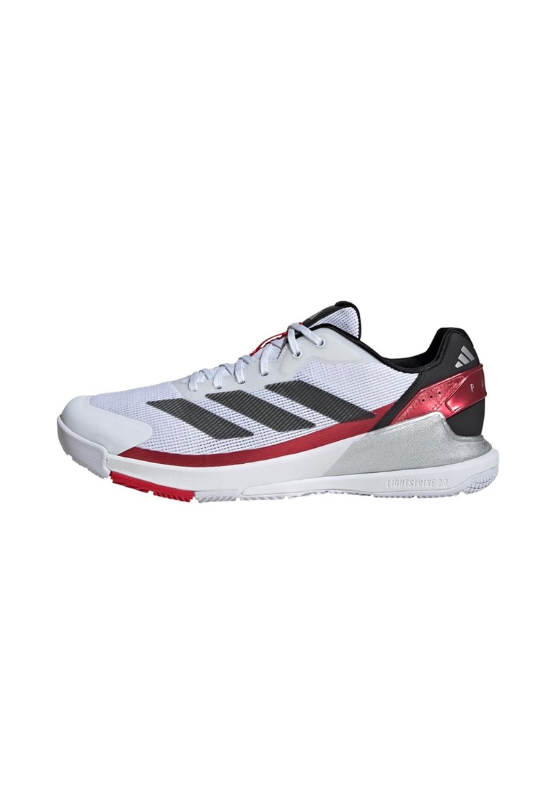 adidas Performance - CRAZYQUICK  - Scarpe da padel - cloud white   core black   lucid red, Ingrandire