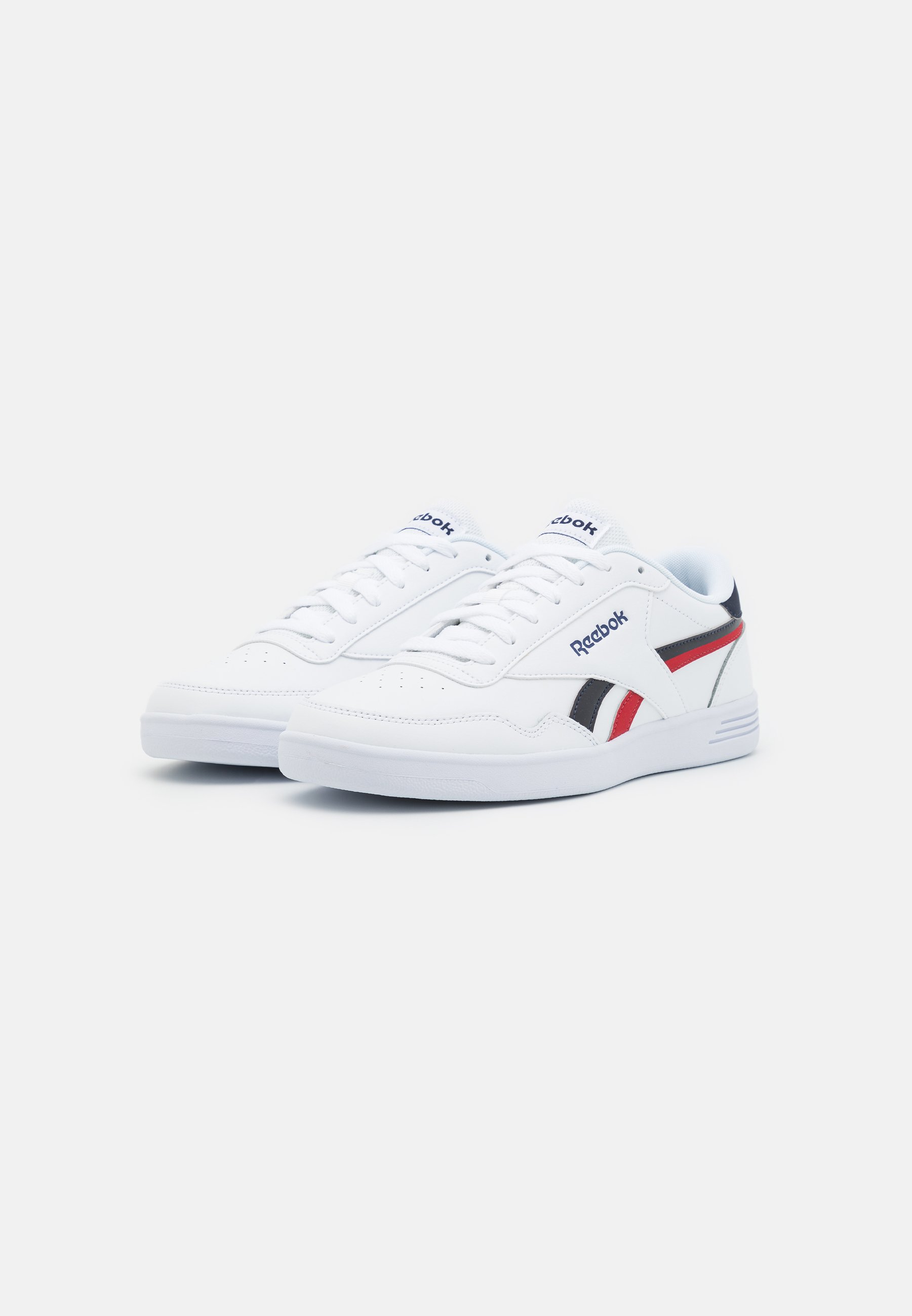 Reebok ROYAL TECHQUE - Trainingsschoen - footwear white/navy/flash red/wit  - Zalando.nl