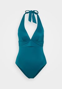 SUMMER MIX MATCH PLUNGE - Swimsuit - mystic sea