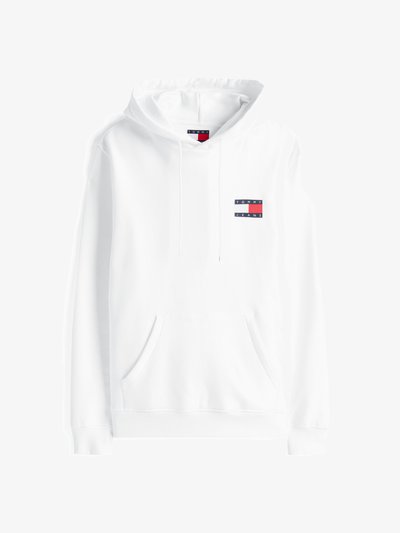 REG ESSENTIAL FLAG EXT - Sweat à capuche - white