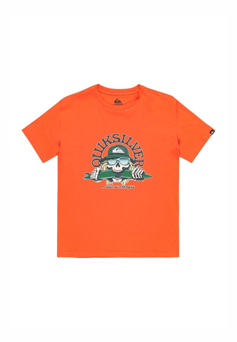 Quiksilver T-shirt print oranje Quiksilver T-shirt print oranje