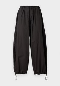 ROGER PANTALONE - Nohavice - nero limousine
