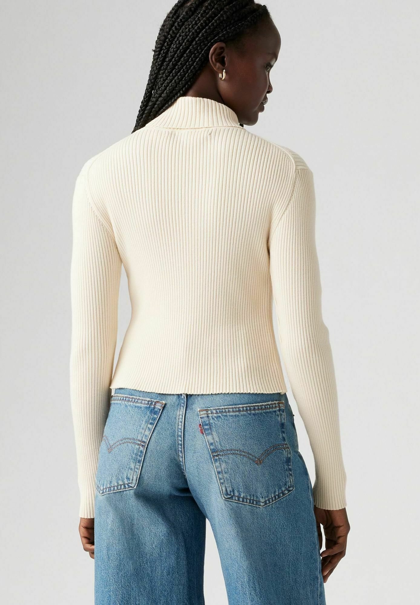 Pull Femme Levi's Petal - Col V, Coupe Ample, 100% Coton Doux - Parfait Pour Tous Les Jours - 9