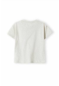 MINOTI SHORT SLEEVE WITH PRINT - Jednoduché tričko - mottled beige