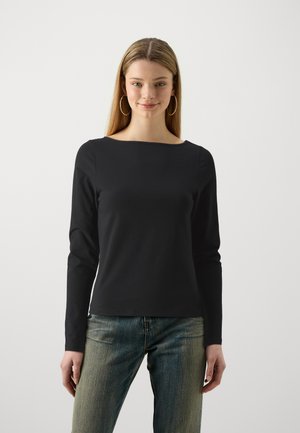 ONLLIVE LOVE BOAT NECK  - Longsleeve - black