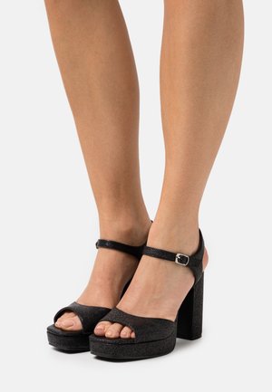 XTI, Sandales à talons hauts - black