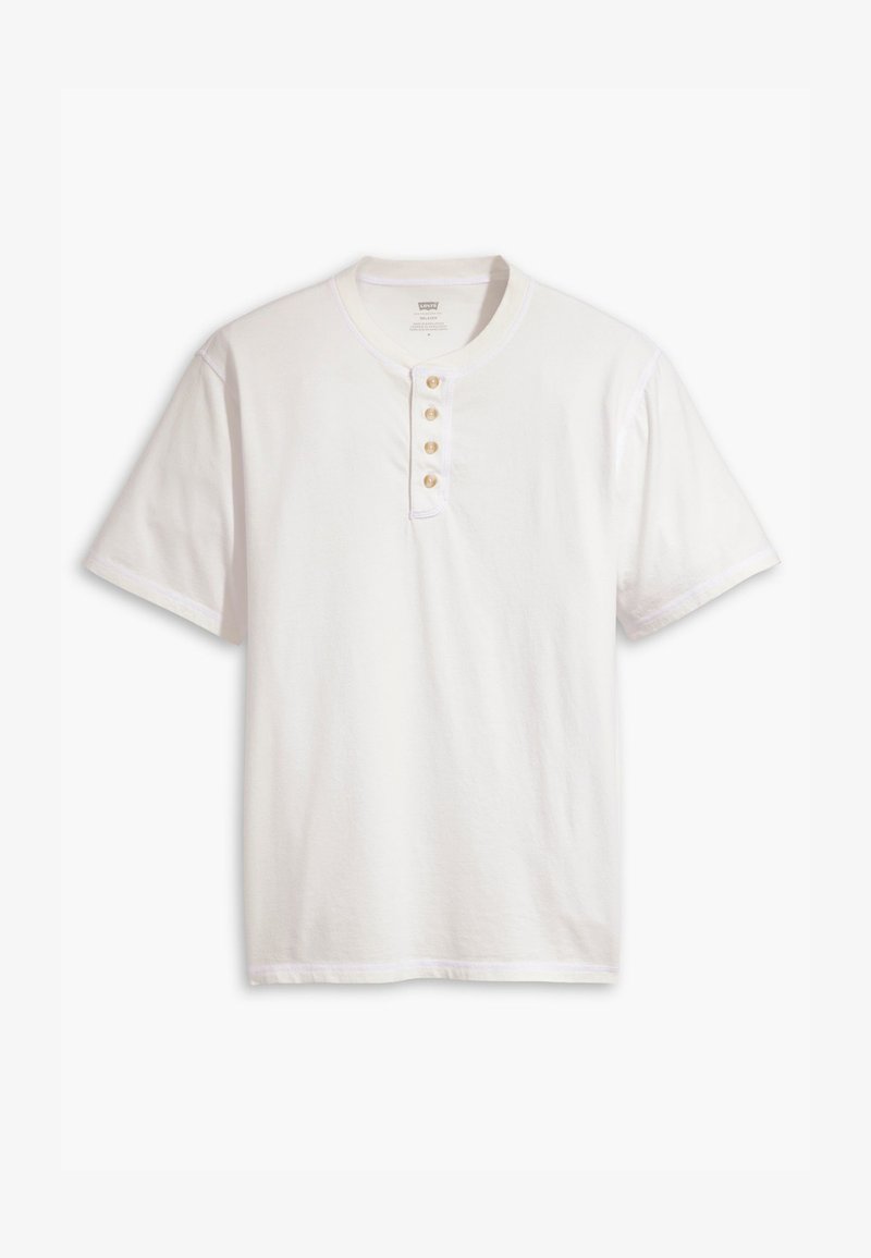 Levi's® BUTTON HENLEY - T-shirt basique - cloud dancer