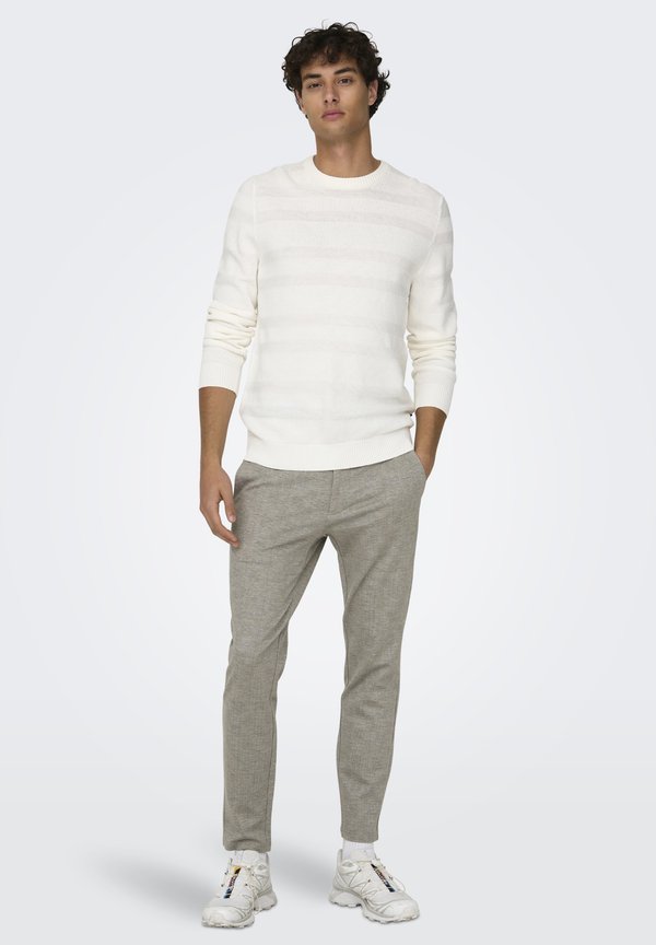 ONSMARK SLIM PANT - Trousers - chinchilla3