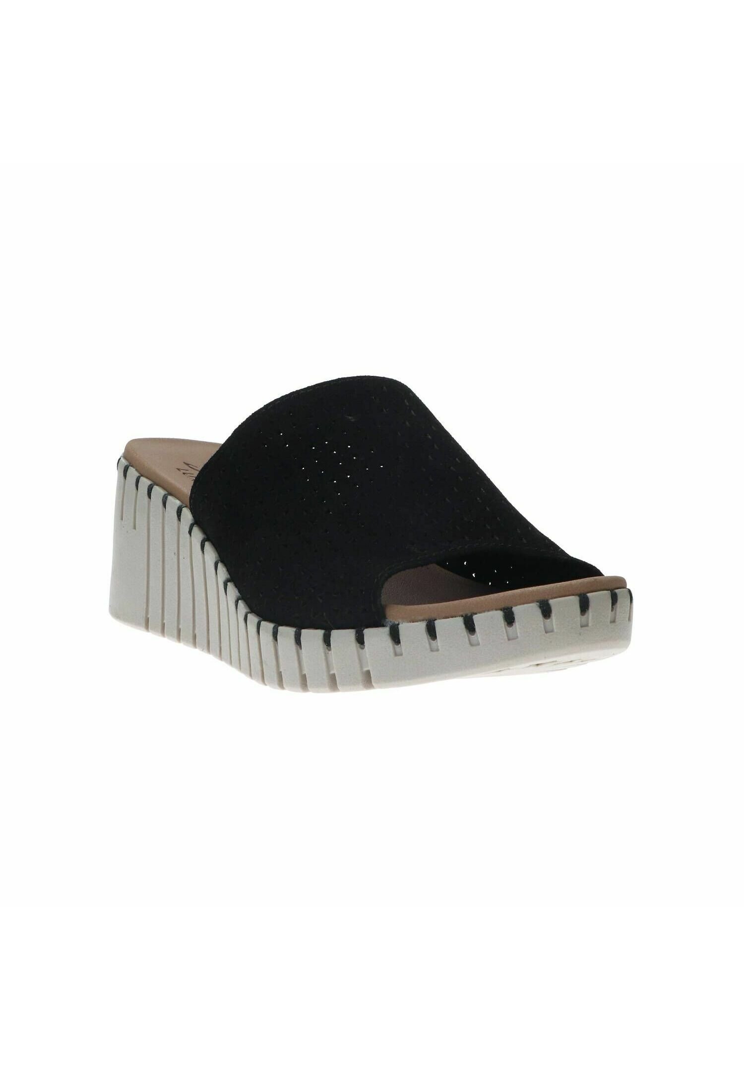 Skechers Muiltjes met hak - black/zwart - Zalando.nl