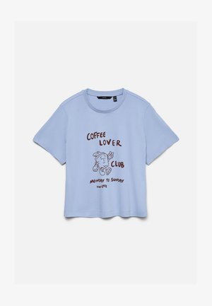 Vero Moda, VMMIRANDA - Trükipildiga T-särk - brunnera blue