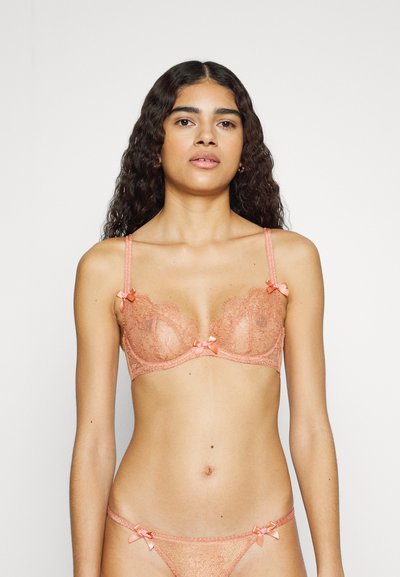 Agent Provocateur LORNA BRA - Soutien com aro - praline