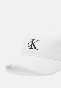 Calvin Klein Jeans MONOGRAM UNISEX - Șapcă - bright white