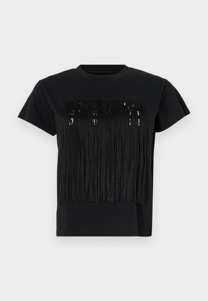 MM6 Maison Margiela T-shirts print - black