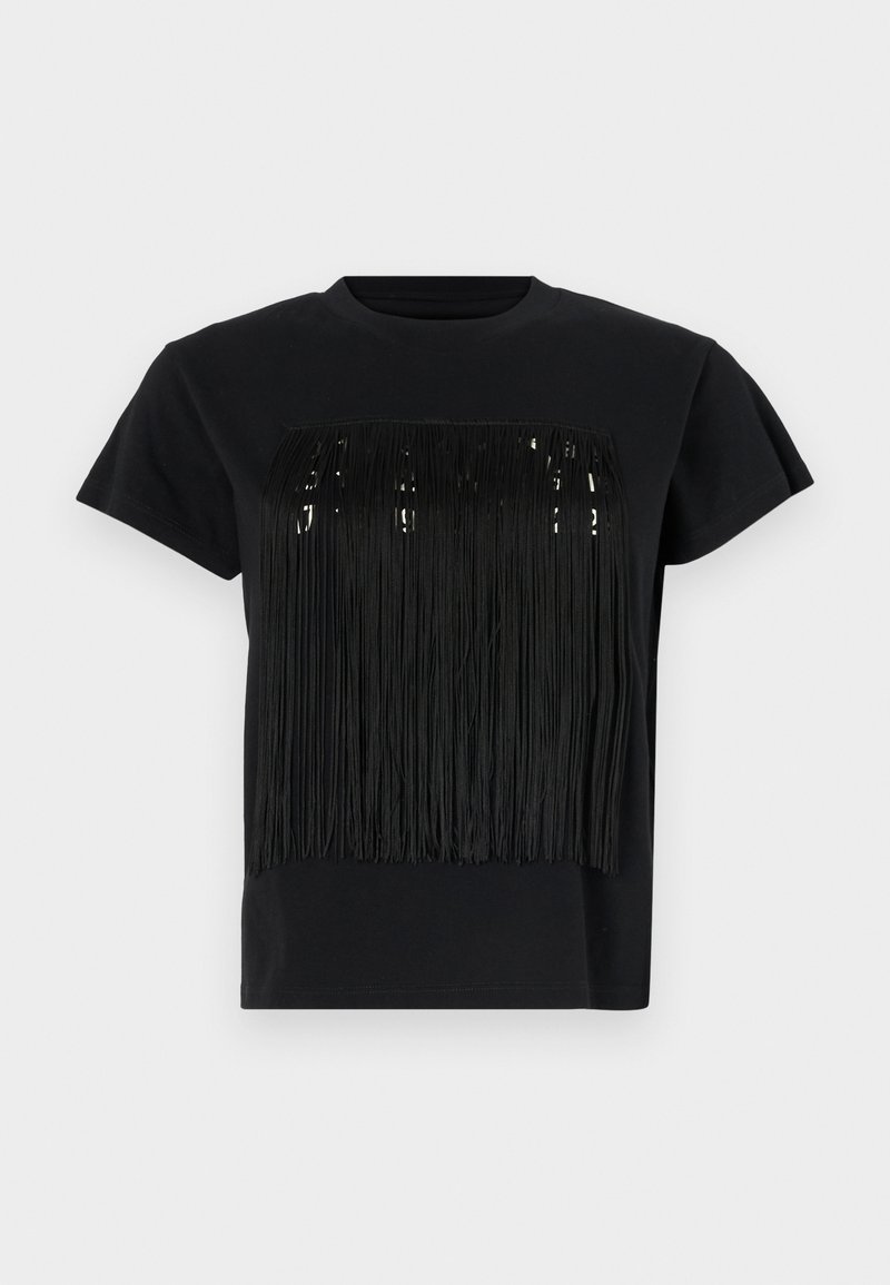 MM6 Maison Margiela T-shirt print zwart