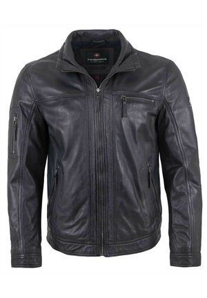 Redpoint BRICE - Lederjacke - dunkelblau
