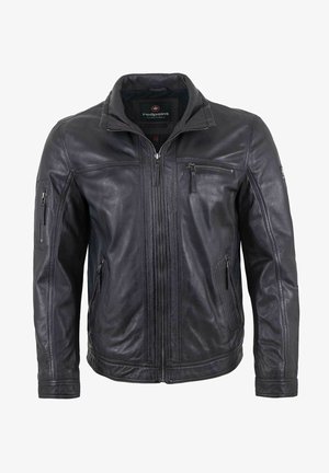 Redpoint, BRICE - Lederjacke - dunkelblau