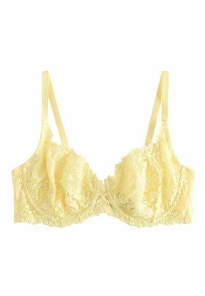 Next COMFORT LACE FULL CUP BRA - Bygel-bh - lemon yellow