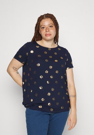 CAREMA - Print T-shirt - peacoat