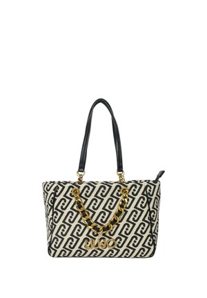 LIU JO BORSA DONNA LIU JO NERO/BIANCO - Shopping bag - nero