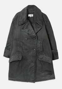 COAT - Klasický kabát - washed black