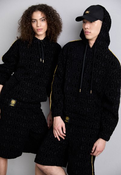 Versace BERMUDA I HEART BAROQUE GOTS UNISEX - Pantaloni sportivi - black