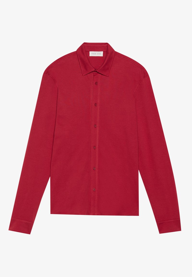 Pier One Overhemd donkerrood Pier One Overhemd donkerrood