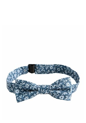 UNISEX - Csokornyakkendő - dark blue floral