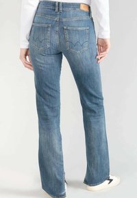 Le Temps Des Cerises MOM TAILLE HAUTE LONGUEUR 34 - Jean droit - bleu