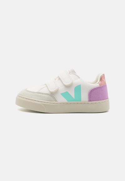 SMALL V-12 UNISEX - Baskets basses - extra-white/multicolor orchid