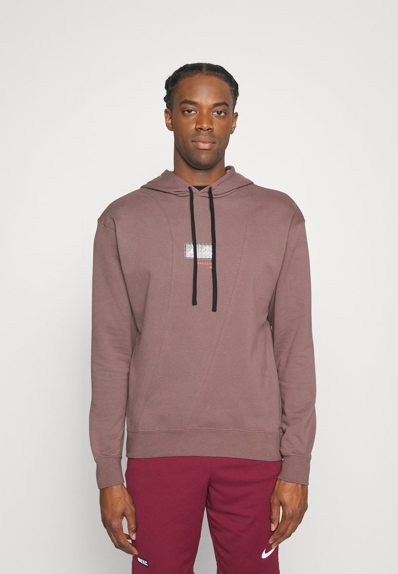 Nike Performance M J PSG FLC PO - Klubové oblečení - plum eclipse/bright crimson