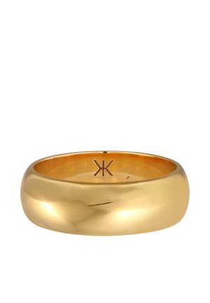 KUZZOI CHUNKY BASIC - Bague - gold-coloured