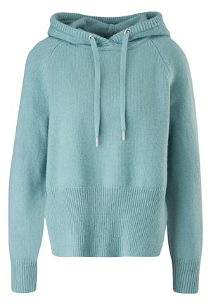 Sweat à capuche - turquoise