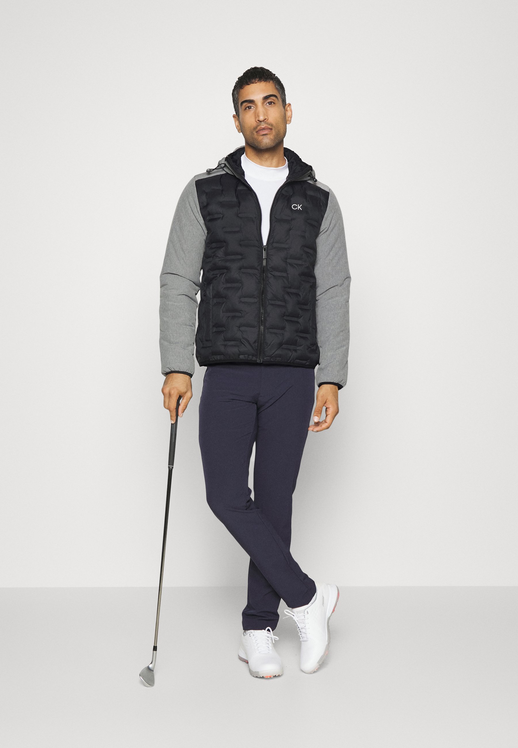Calvin klein golf olive padded two pocket jacket Clearance