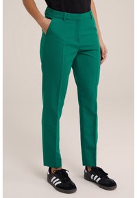 WE Fashion Chinos - dark green