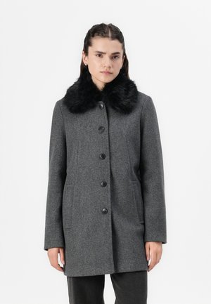 VMAUTUMN COZY JACKET - Klassisk kåpe / frakk - dark grey