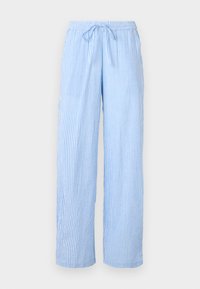Pantalon Seersucker Rayé Bleu Et Blanc Vineyard Vines Garçon - Taille 16 - Neuf étiqueté