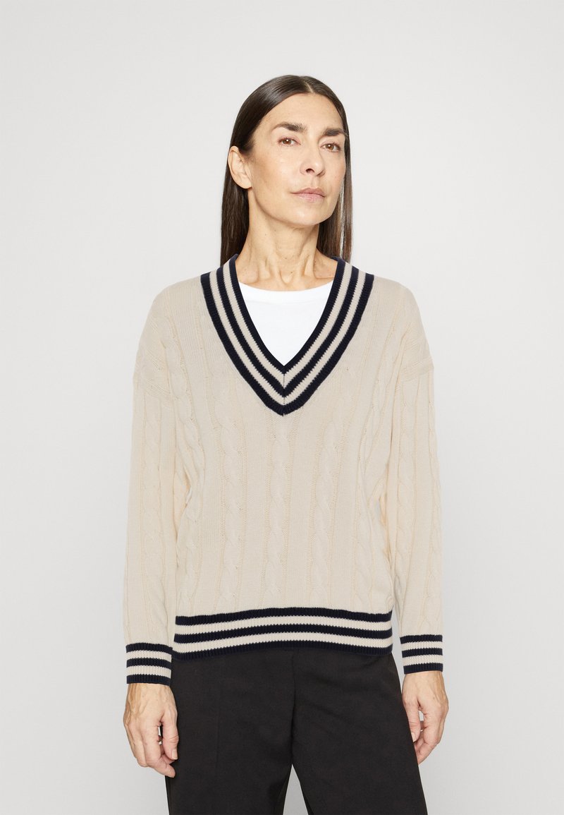 GAP CABLE Jumper ivory frost/offwhite Zalando.co.uk