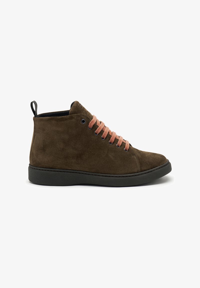 Frau Shoes Stivaletti stringati - green