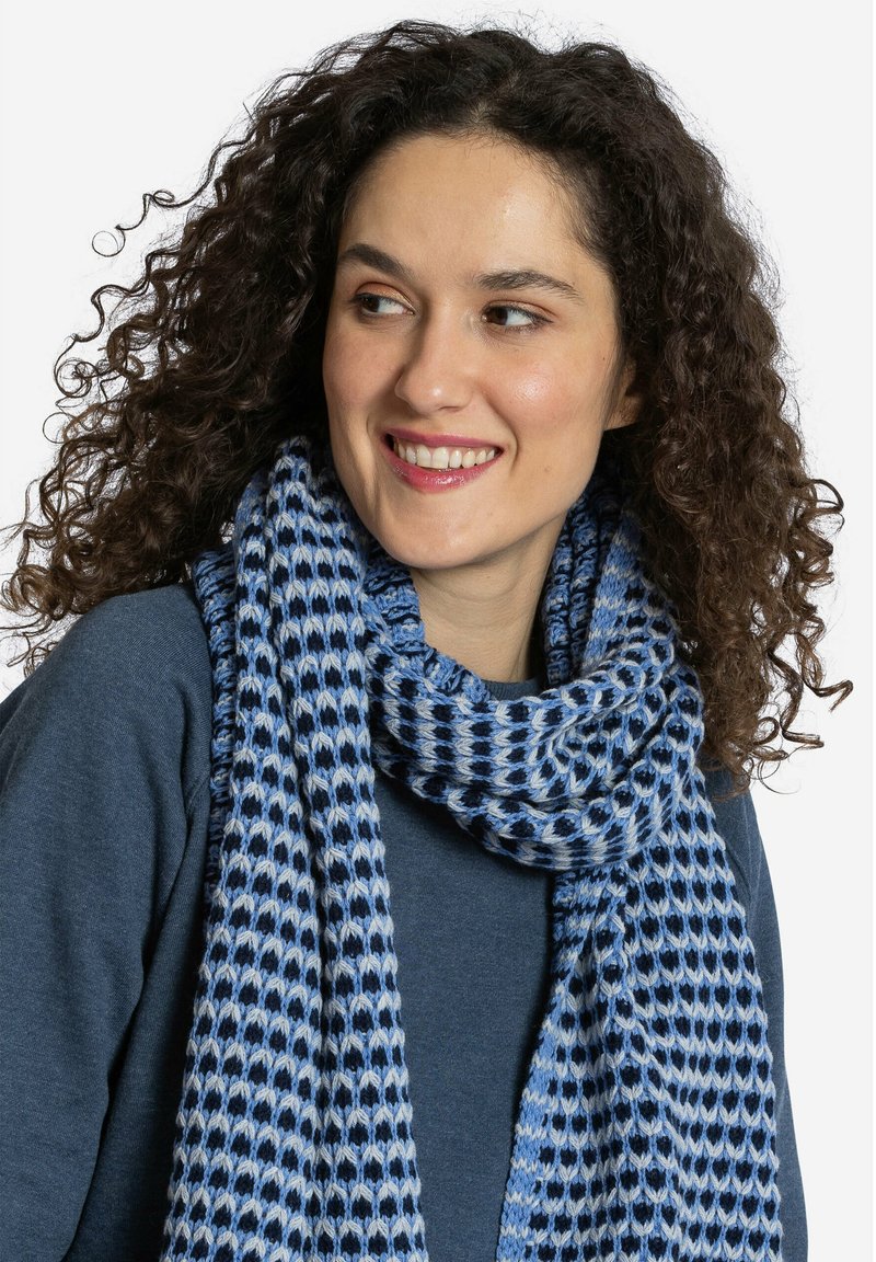 Elkline RETRO CHARME Schal bluemelange navy/blau Zalando.de