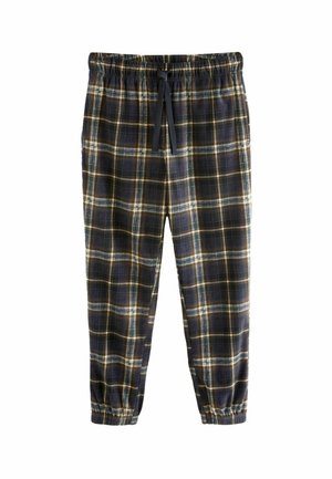 REGULAR FIT - Pyžamové nohavice - black neutral check