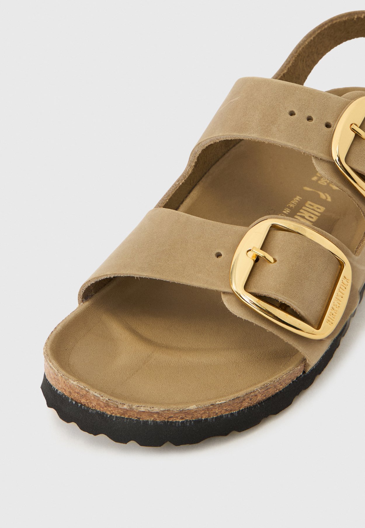 MILANO BIG BUCKLE LEOI TABACCO BROWN HEXS NARROW